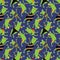 Cartoon summer print with rainbow lgbt frogs seamless pride animals pattern for wrapping and fabrics and party