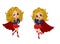 Cartoon Supergirl