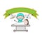 Cartoon Surgeon and Patient in Operation Theater Vector Illustration