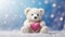 cartoon teddy bear toy hearts nature fun funny romance beautiful adorable plush