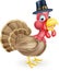 Cartoon Thanksgiving Turkey