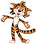 Cartoon tiger