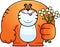 Cartoon Tiger Flowers