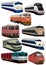 Cartoon train icon