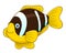 Cartoon two banded anemonefish