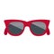 Cartoon vector illustration isolated object summer item red sunglasses