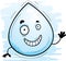 Cartoon Waterdrop Waving