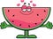 Cartoon Watermelon Hug