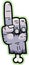 Cartoon Zombie Hand