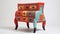 Cartoonish Drawer Chest On Iron Table