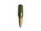  cartridge 5.45x39 mm, Russian and Soviet army, isolated. 3d rendering