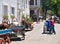 Carts with horses at Big Island Buyuk Ada, Turkey