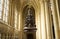 Carved Baptism Font Cover in the south aisle of Beverley Minster Parish Church, Beverely, East Riding of Yorkshire, UK - March