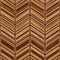 Carved geometric pattern on wood background seamless texture, chevron pattern, 3d illustration