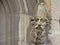 Carved head of Saint Patrick on the Chapel Royal, Dublin castle