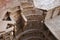 Carved idols on the inner wall and pillars of Rani ki vav, an intricately constructed stepwell on the banks of Saraswati River. P