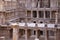 Carved idols on the inner wall of Rani ki vav, an intricately constructed stepwell on the banks of Saraswati River. Patan, Gujara