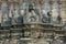 Carved idols on the outer wall of the Jain Temple, Lakkundi, Karnataka, India