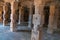 Carved inner pillars, agra-mandapa, Airavatesvara Temple, Darasuram, Tamil Nadu