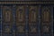 Carved Oriental Wood Cabinet Wall Panel