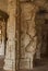 Carved pillars, Ranga Mandapa, Virupaksha Temple, Hampi, karnataka. Sacred Center.