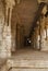 Carved pillars, Ranga Mandapa, Virupaksha Temple, Hampi, karnataka. Sacred Center.