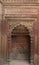 Carved sandstone doorway at  Qutab Minar, Delhi