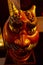 Carved and sculpture Oni Giant Demon Head Japanese Style