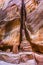 Carved Stairway Outer Siq Canyon Entrance Petra Jordan