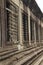 Carved stone balustrades on interior courtyard