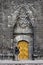 Carved stone entrance to Yakutiye Medrese, Erzurum, Turkey