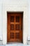 Carved stone wall door