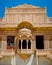 Carved window in Mandir Palace, Jaisalmer, Rajasthan, India