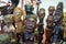Carved Wooden African Figures