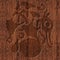 Carved wooden celtic symbol