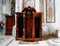 Carved Wooden Confessional in Saint Peter`s Basilica