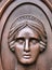 Carving of Pretty Women\'s Face