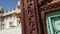 Carvings on doors and door frames in front of Jaswant Thada temple.