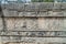 Carvings at the Platform of the Eagles and Jaguars at the archeological site Chichen Itza, Mexi