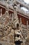 Carvings on top of Shwenandaw Kyaung Temple