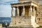 Caryatid Porch of Erechtheion on the Acropolis of Athens