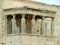 Caryatid Porch of the Erechtheum Ancient Greek Temple on the Acropolis, Athens