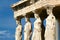 Caryatid sculptures, Acropolis of Athens, Greece