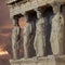 Caryatids, erechtheum temple Athens, Greece