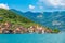 Carzano village on Monte Isola island at Iseo lake in Italy