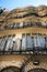 Casa Batllo interior yard, building facade