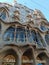 Casa Batlló of Antoni Gaudi , Paseo de Gracia, Barcelona, Spain.