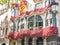 The Casa BatllÃ³ by Antonio GaudÃ­, decorated to celebrate the Day of the Rose in Catalonia. Paseo de Gracia, Barcelona