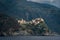 Casa Belsito italian village of at the edge of a rocky cliff, Cinque Terre Liguria, Italy