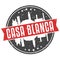 Casa Blanca Morocco Round Travel Stamp Icon Skyline City Design Seal Badge Illustration.